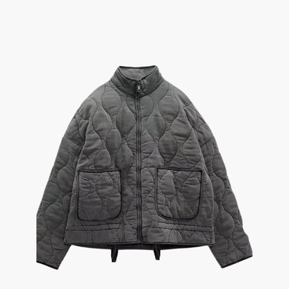 Veste matelassée oversize femme style casual hiver 2024