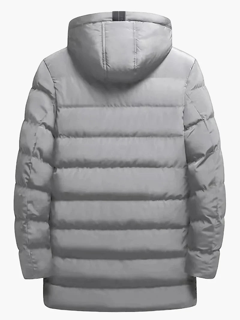 Manteau long d'hiver homme style parka urbaine polyvalente pour usage quotidien et activités extérieures