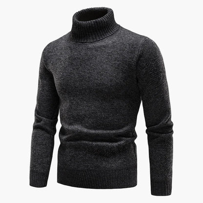 Pull à col roulé style classique pour homme – Élégance urbaine et confort quotidien