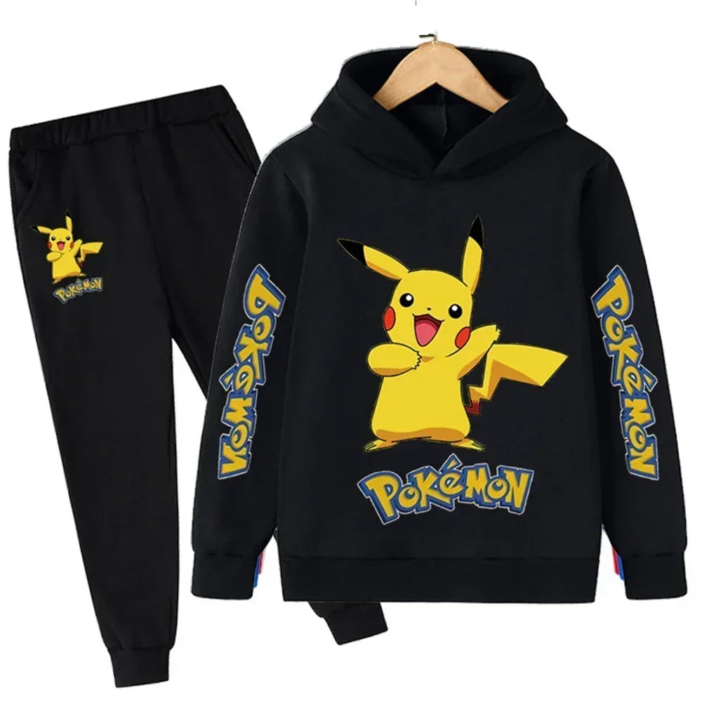 Esme – Ensemble Hoodie et Pantalon Pikachu pour Enfants pour Confort et Style