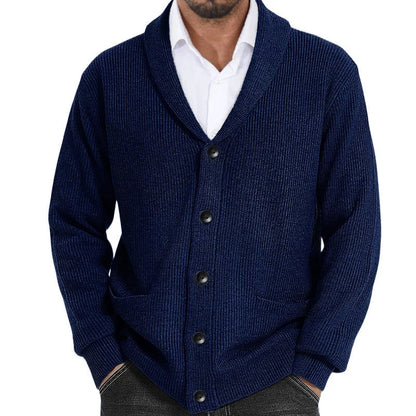 Malcolm – Cardigan Vintage Décontracté pour Homme