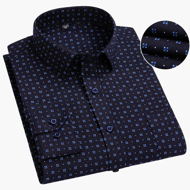 Chemise habillée à rayures pour homme - Élégance professionnelle et style moderne