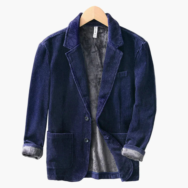 Veste blazer décontractée homme style vintage pour automne et hiver