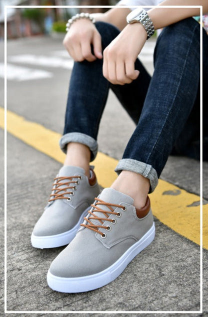 Sneakers décontractées homme style urbain polyvalent pour toutes occasions