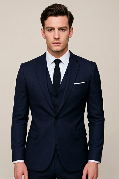 Costume tre pezzi elegante da uomo – Stile formale raffinato per affari e cerimonie