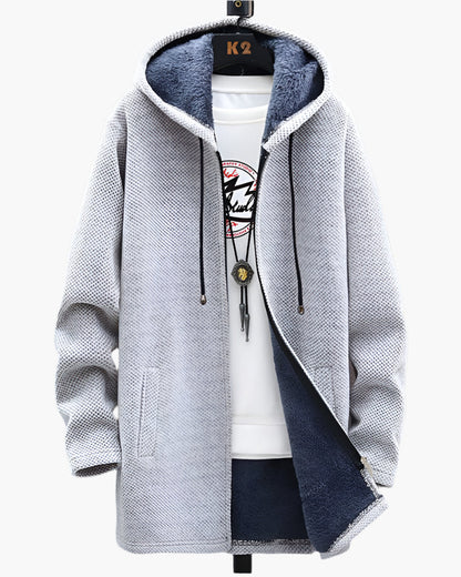 Veste à capuche style décontracté pour homme – idéale pour l'automne et les soirées fraîches