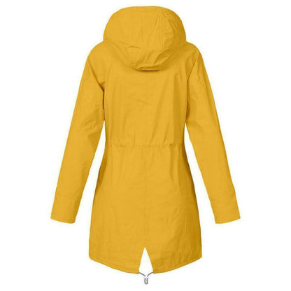 Natasha – Manteau de Pluie Long Élégant