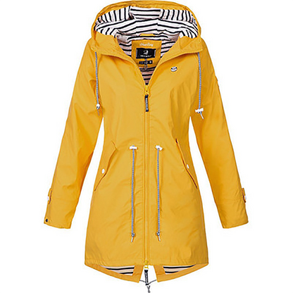 Natasha – Manteau de Pluie Long Élégant