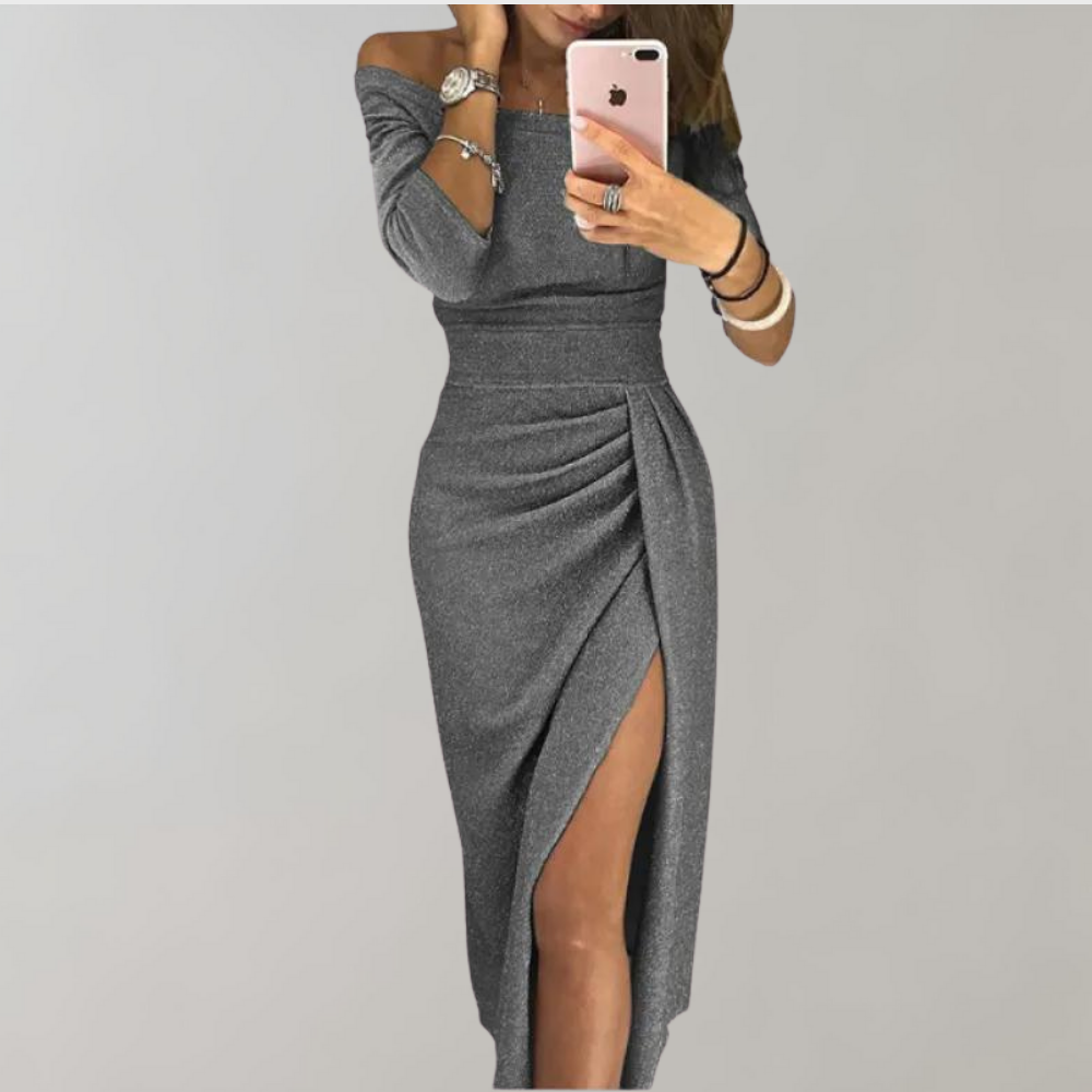 Nicole – Robe Scintillante Pour Femmes