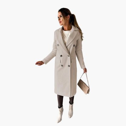 Manteau d'Hiver Élégant pour Femme – Style Long Chic et Polyvalent
