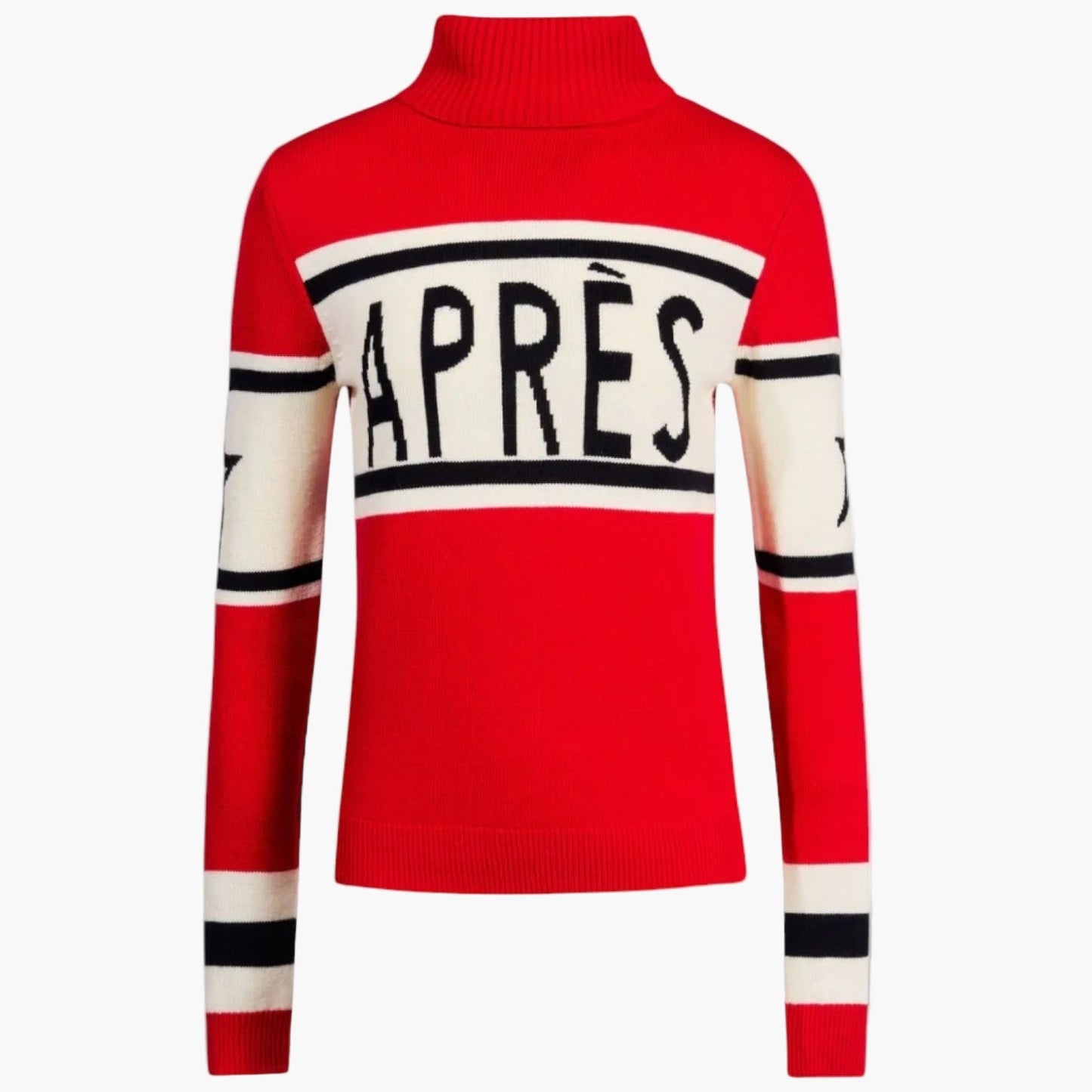 Pull col roulé après-ski style montagnard femme – Look tendance pour l’hiver et l’après-ski