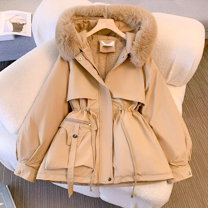 Manteau d'Hiver Élégant pour Femme Style Parka Chaud et Tendance