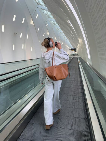 Vintage draagtas voor dames – Grote stijlvolle en praktische handtas voor dagelijks gebruik