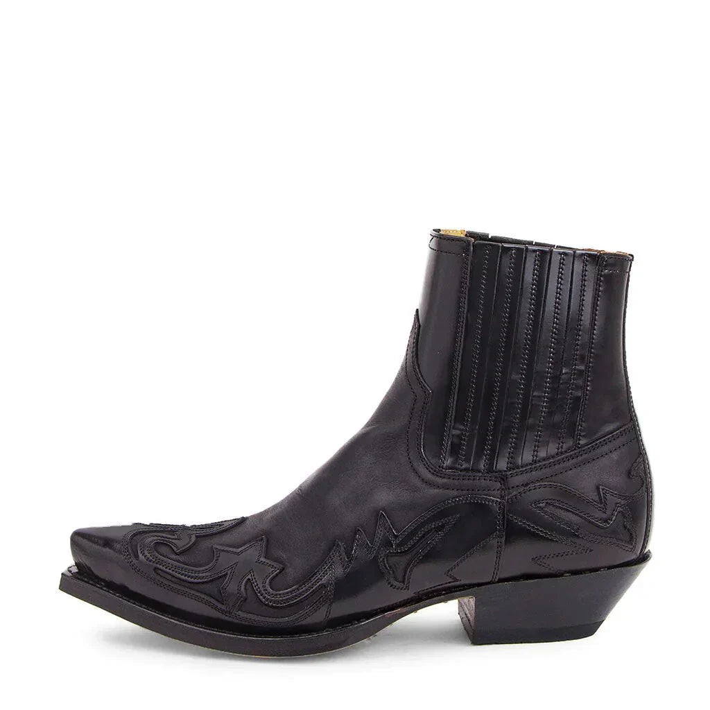 Bottes western homme à bout pointu style cowboy pour look tendance et occasions spéciales