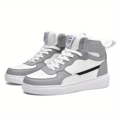 Herrhöga sneakers i urban stil för sport och fritid