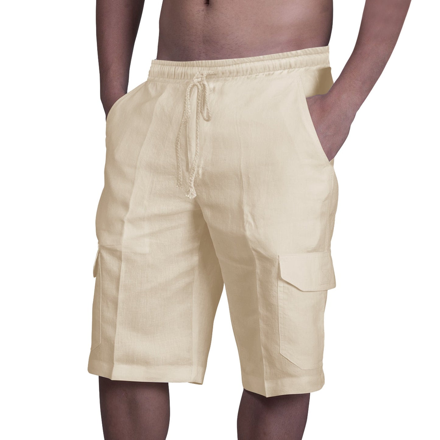 Patrick – Pantalons Cargo de Plage à Poches Multiples pour Hommes