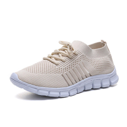 Margaret – Chaussures Plates en Tricot Volant Respirantes pour Femmes