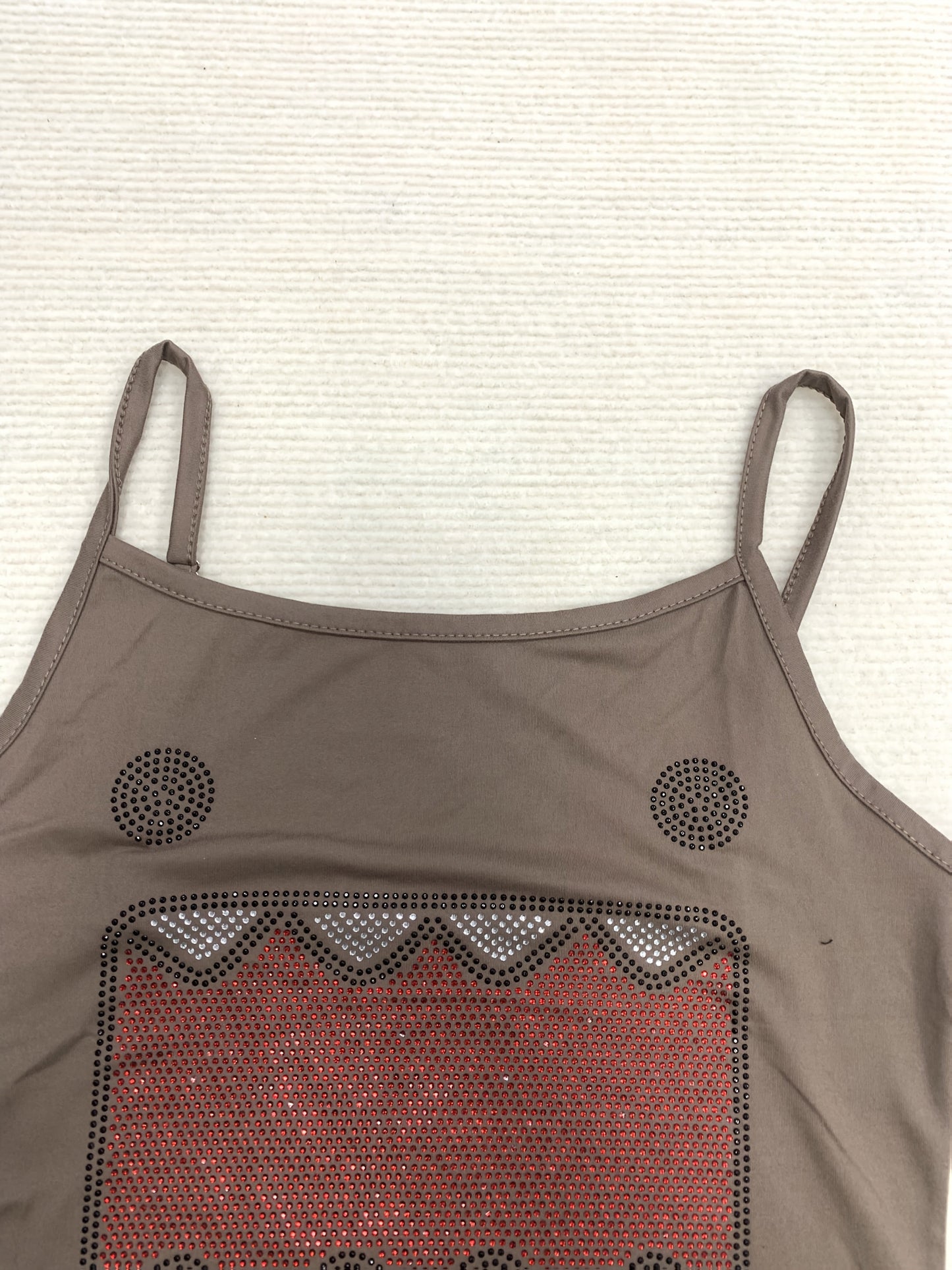 Dames tanktop Y2K geometrisch patroon stedelijke stijl voor een trendy zomerse look