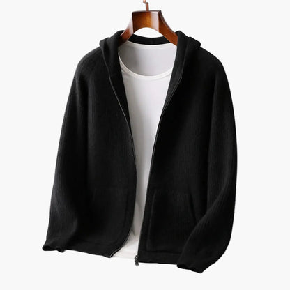 Hoodie zippé homme style casual chic pour usage quotidien