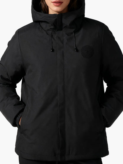 Veste d'hiver femme style urbain avec capuche et motif « Nothing Else Matters » – Casual, idéale pour le quotidien