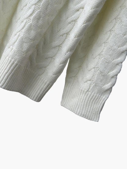 Pull homme à col montant style nordique casual demi-zip pour l'hiver