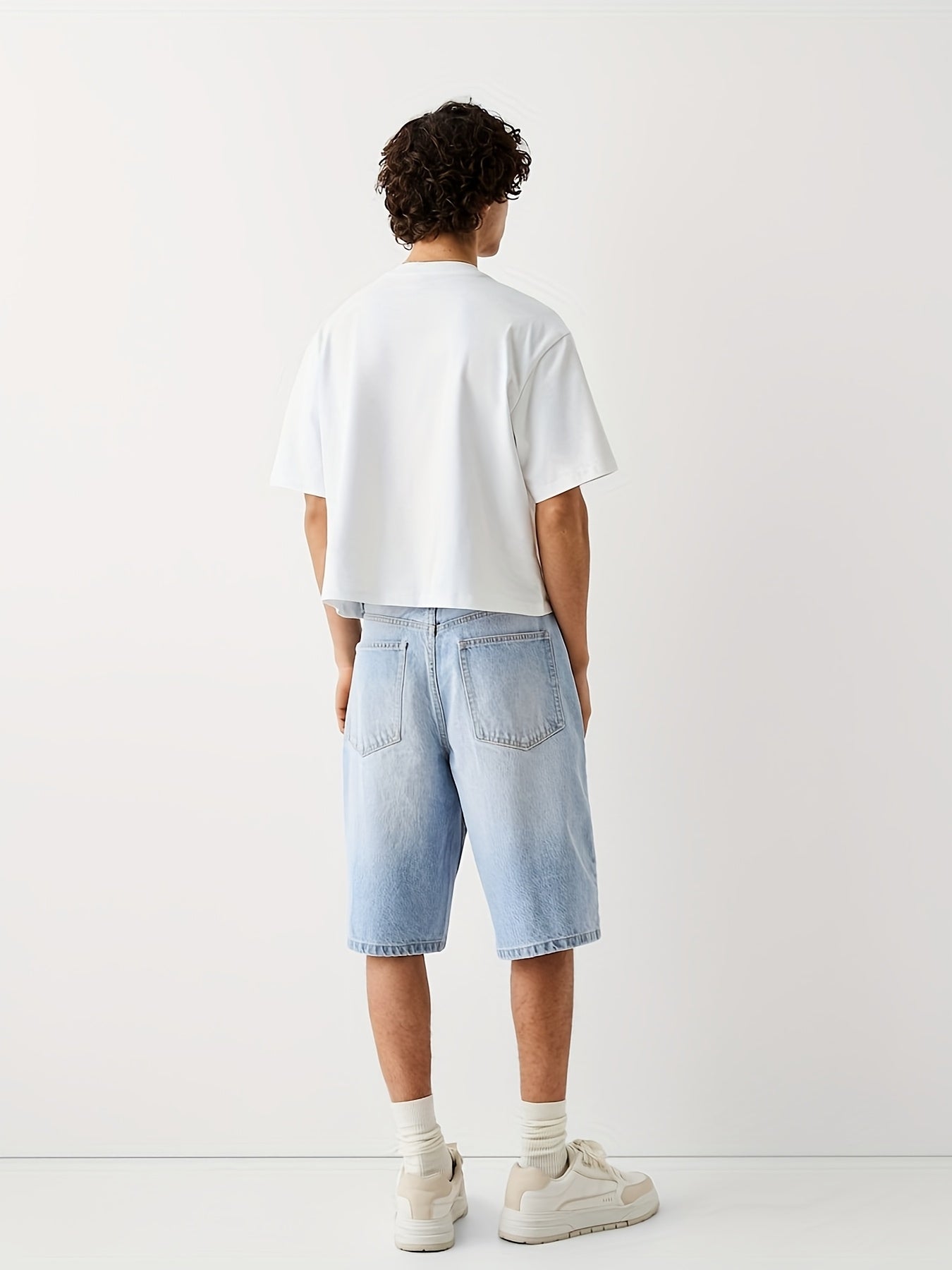Bermuda ample pour homme style décontracté urbain