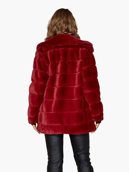Manteau femme élégant style urbain pour l’automne et l’hiver
