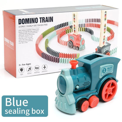 Jouet Train Domino Automatique pour Enfants – Développement de l’Imagination et Coordination