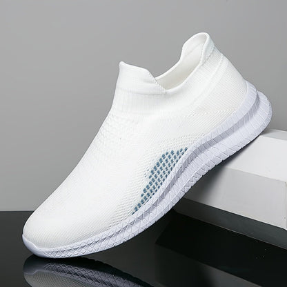 Afslappede herresneakers i urban stil med slip-on – lette vandresko
