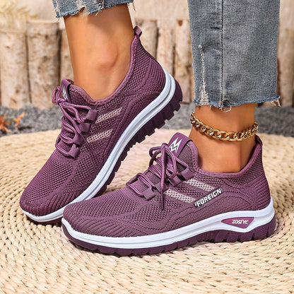 Sneakers Donna Casual Stile Sportivo per Camminata e Uso Quotidiano