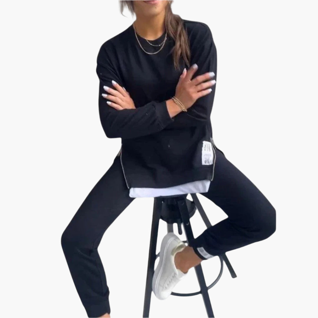 Ensemble décontracté femme confort style moderne pour la maison et sorties