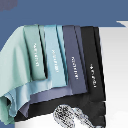 Ian – Sous-vêtements en soie glacée d'été pour hommes en graphène respirant