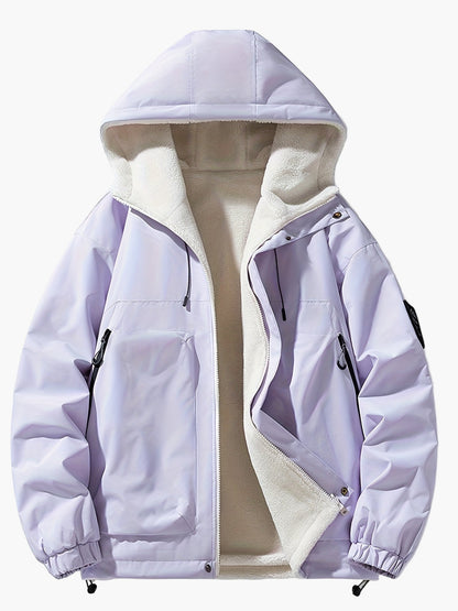 Veste Homme à Capuche Style Urbain Décontracté pour l’Hiver