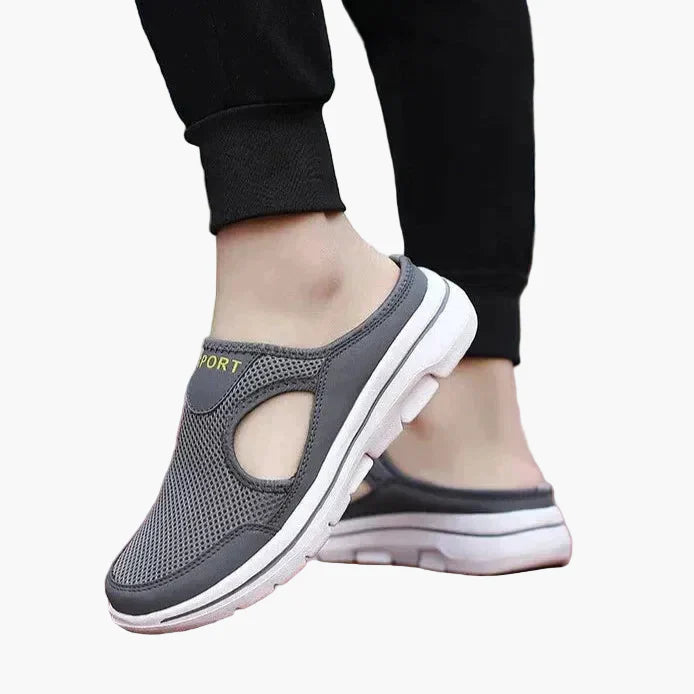 Mules de Sport Décontractées Homme - Pantoufles Respirantes et Légères pour Marche et Voyage
