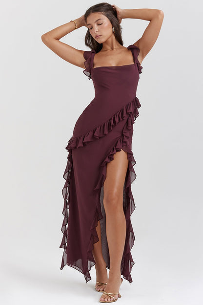 Andrea™ - Robe Longue à Volants