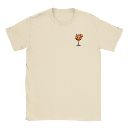 Kate – T-shirt Illustration Aperol Spritz pour Femmes