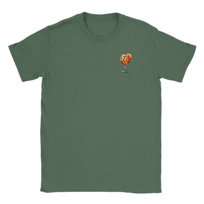 Kate – T-shirt Illustration Aperol Spritz pour Femmes