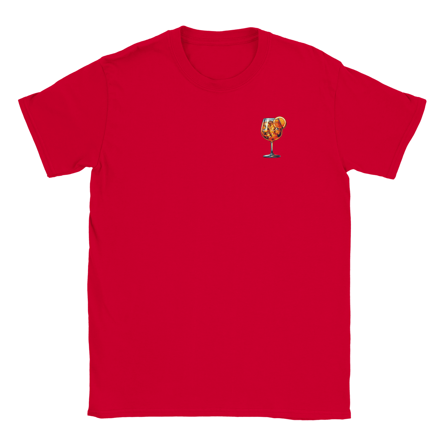 Kate – T-shirt Illustration Aperol Spritz pour Femmes