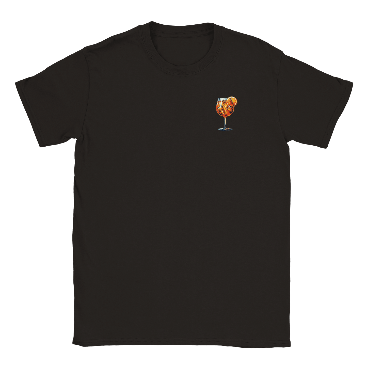 Kate – T-shirt Illustration Aperol Spritz pour Femmes