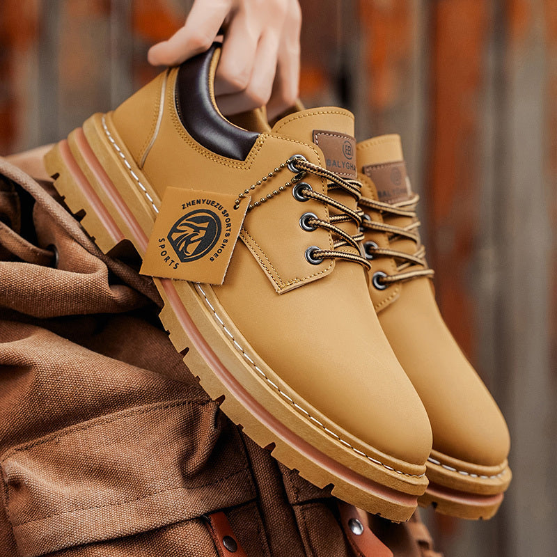 Herrskor för vandring och streetwear – Avslappnad urban outdoorstil