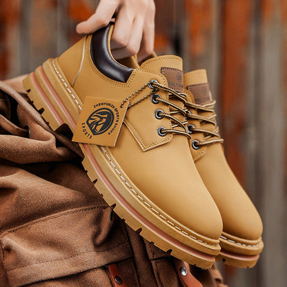 Herrskor för vandring och streetwear – Avslappnad urban outdoorstil