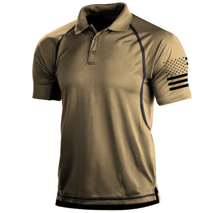 Jason – Polo à Manches Courtes avec Col et Style Asymétrique