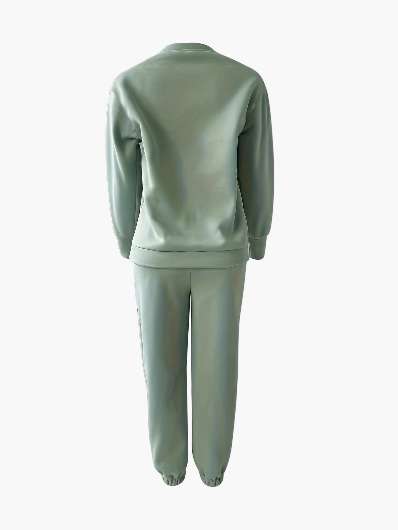 Ensemble de survêtement pour femme style décontracté élégant - Sweatshirt à manches longues et pantalon confortable