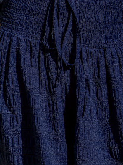 Short ample taille haute à cordon pour femme, style décontracté été, idéal plage et vacances