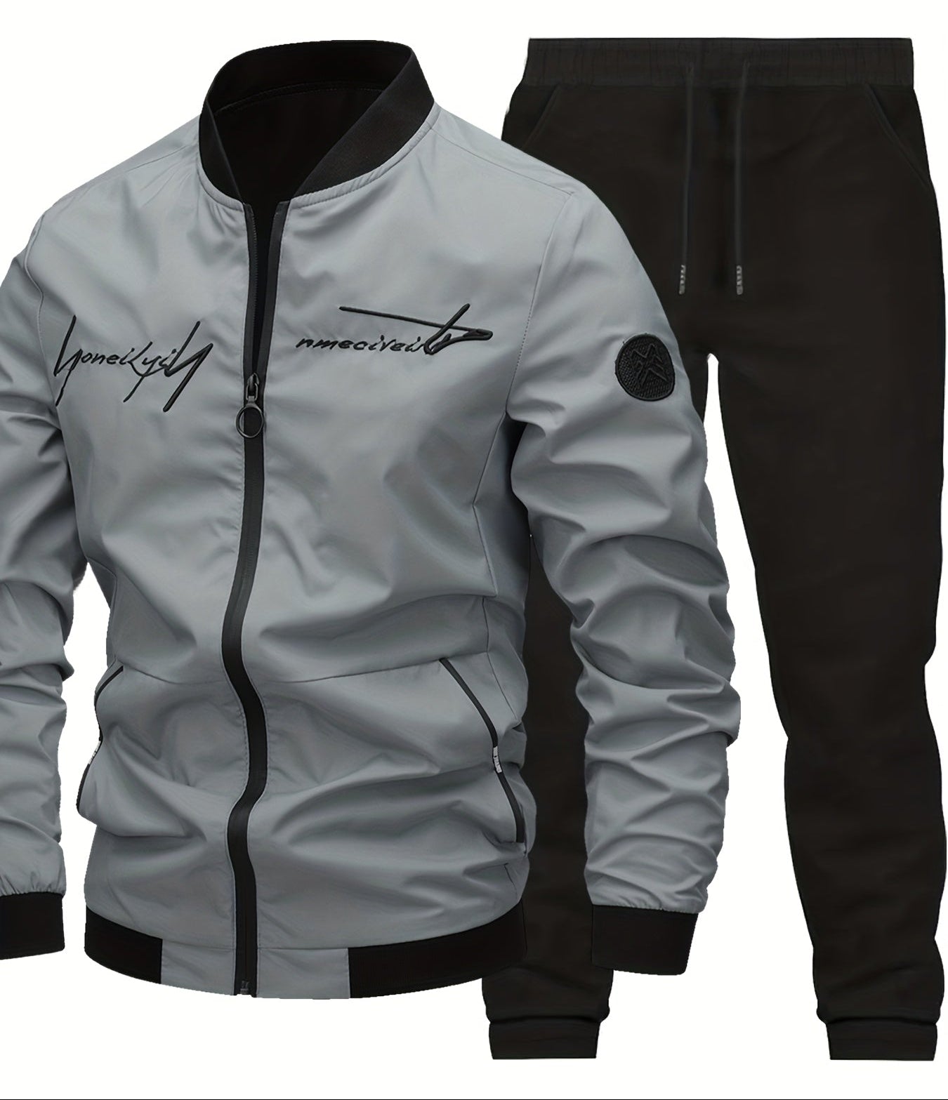 Giacca stile baseball casual da uomo – Moda urbana ed eleganza quotidiana