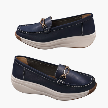 Elegante sleehak mocassins voor dames in casual chique stijl