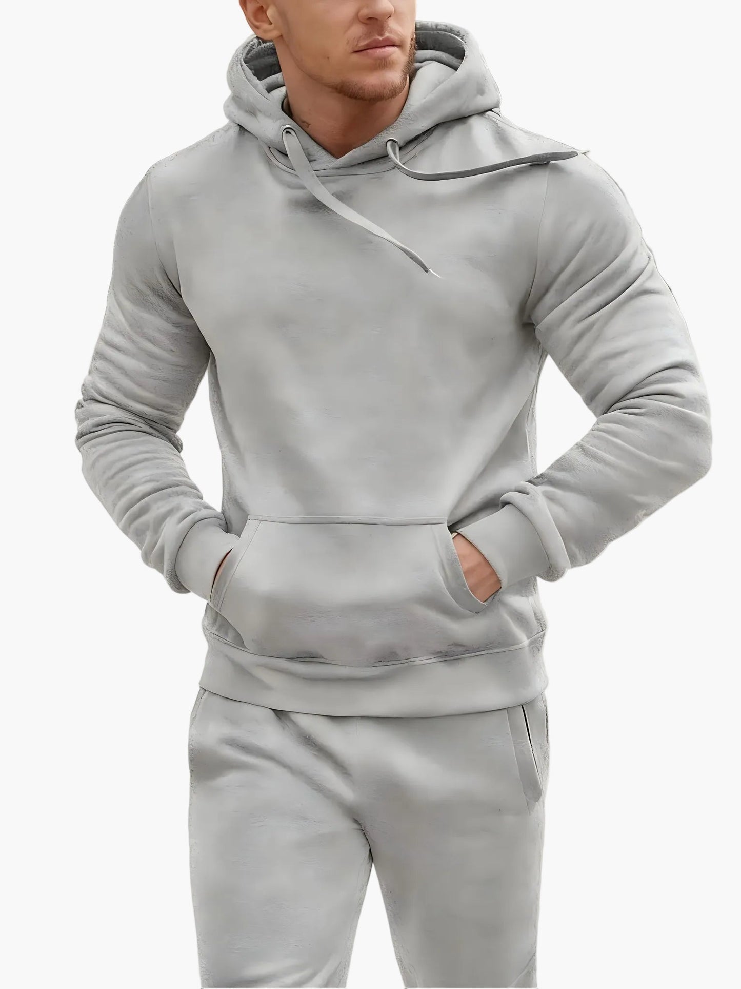 Ensemble Survêtement Homme Style Sport Décontracté à Capuche pour Toute Saison