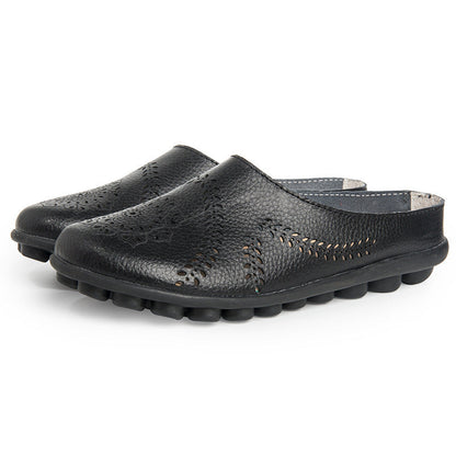 Sara – Chaussures Casual en Cuir Vegan Uni pour Femme