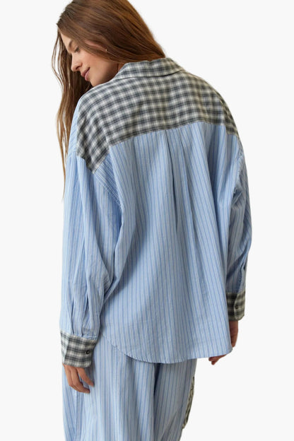 Pyjama Décontracté Deux Pièces Femme Style Tendance Maison et Nuit