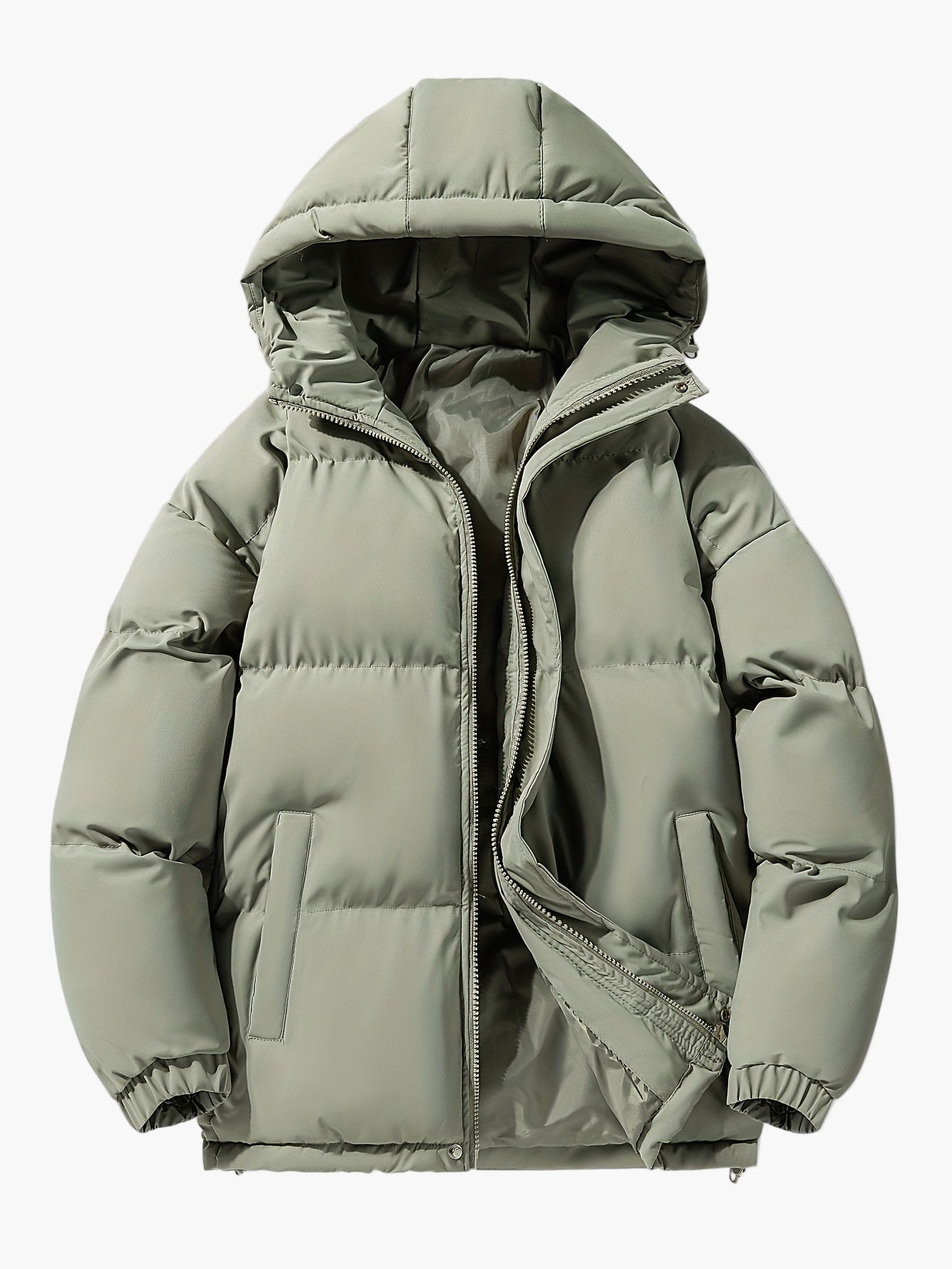 Veste doudoune homme à capuche style décontracté pour l’hiver